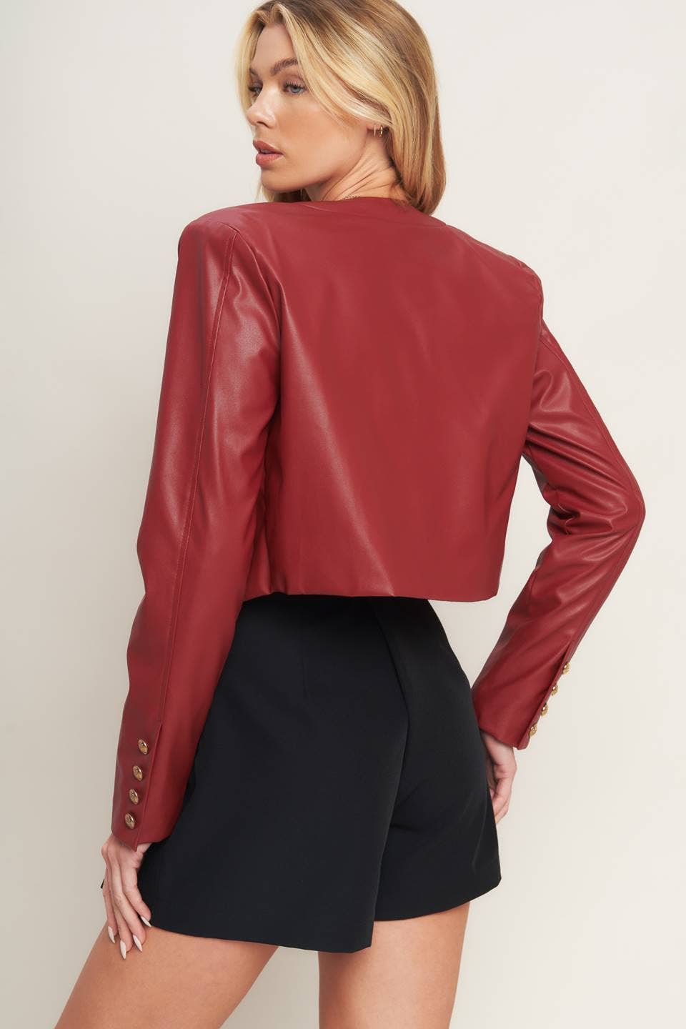 Moto Muse - Faux Leather Jacket