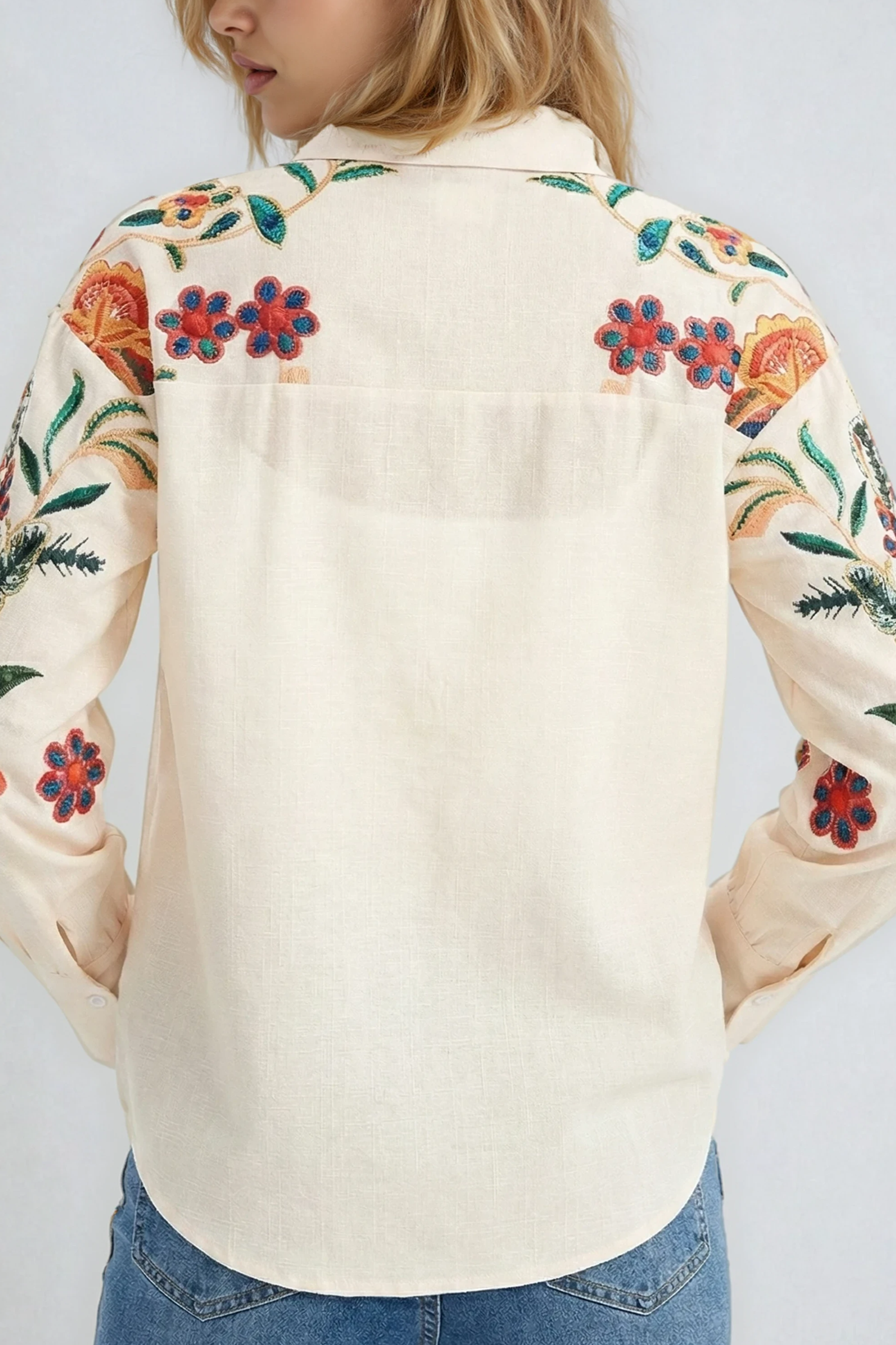 Floral Digital Print Blouse