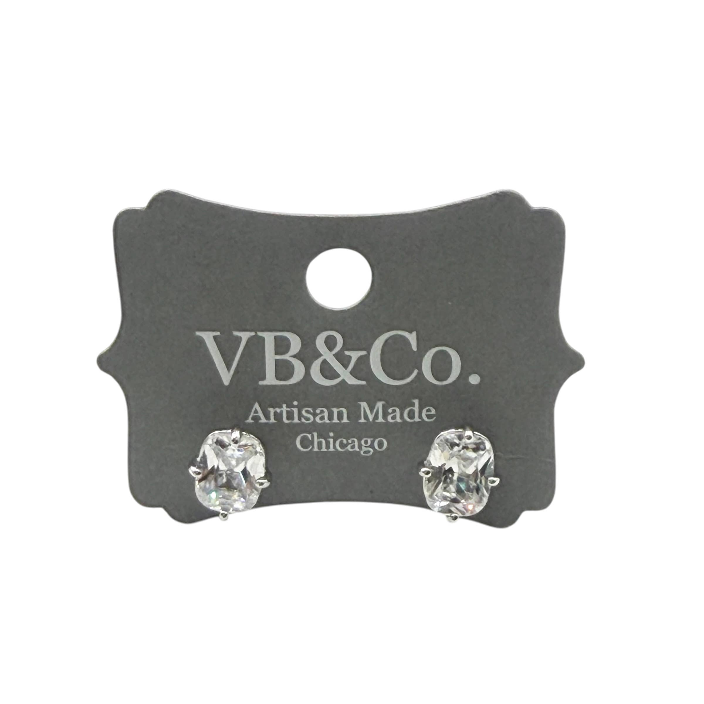 Sparkly crystal stud earrings