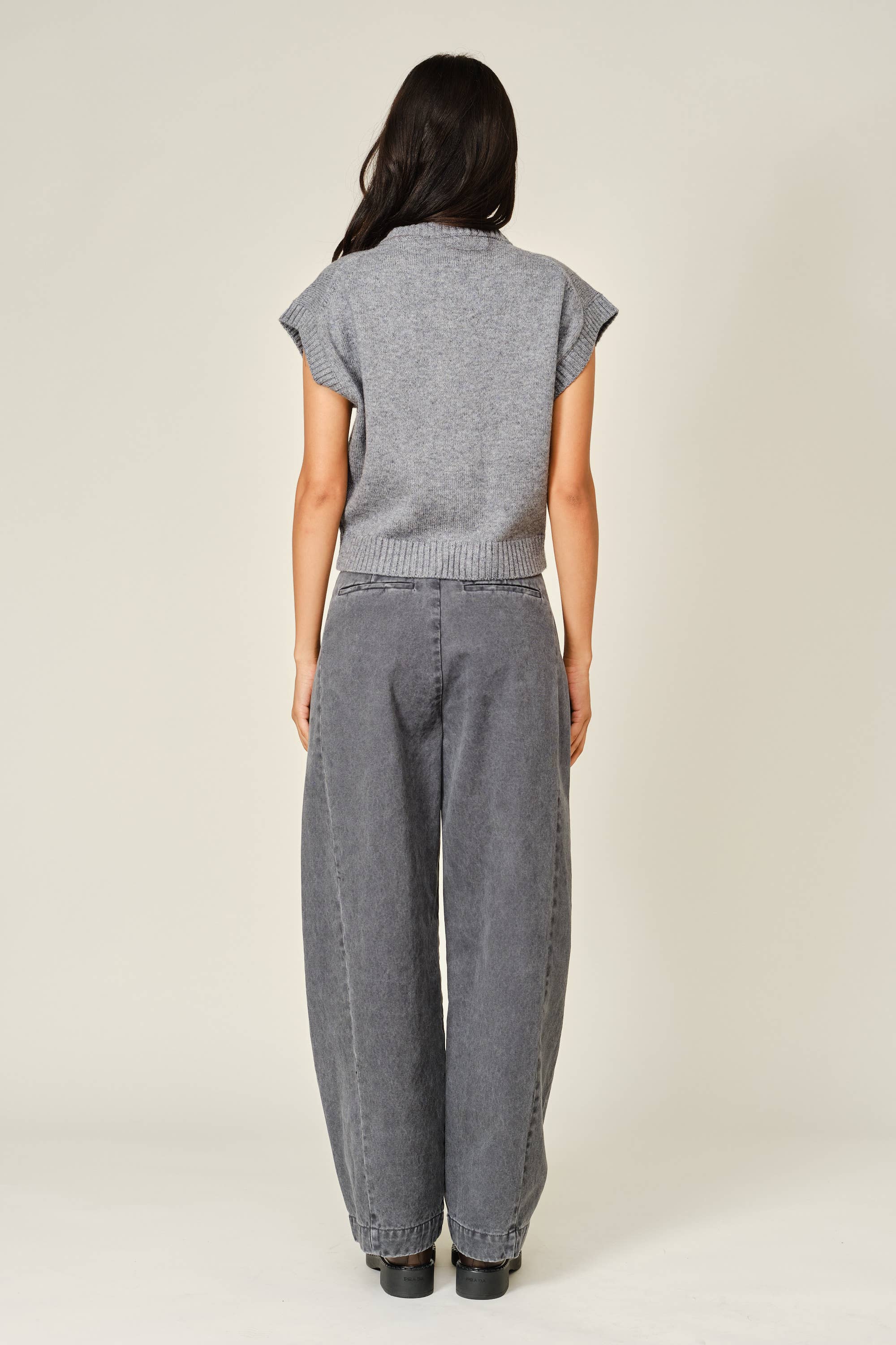 COZY BUTTON-DOWN SWEATER VEST
