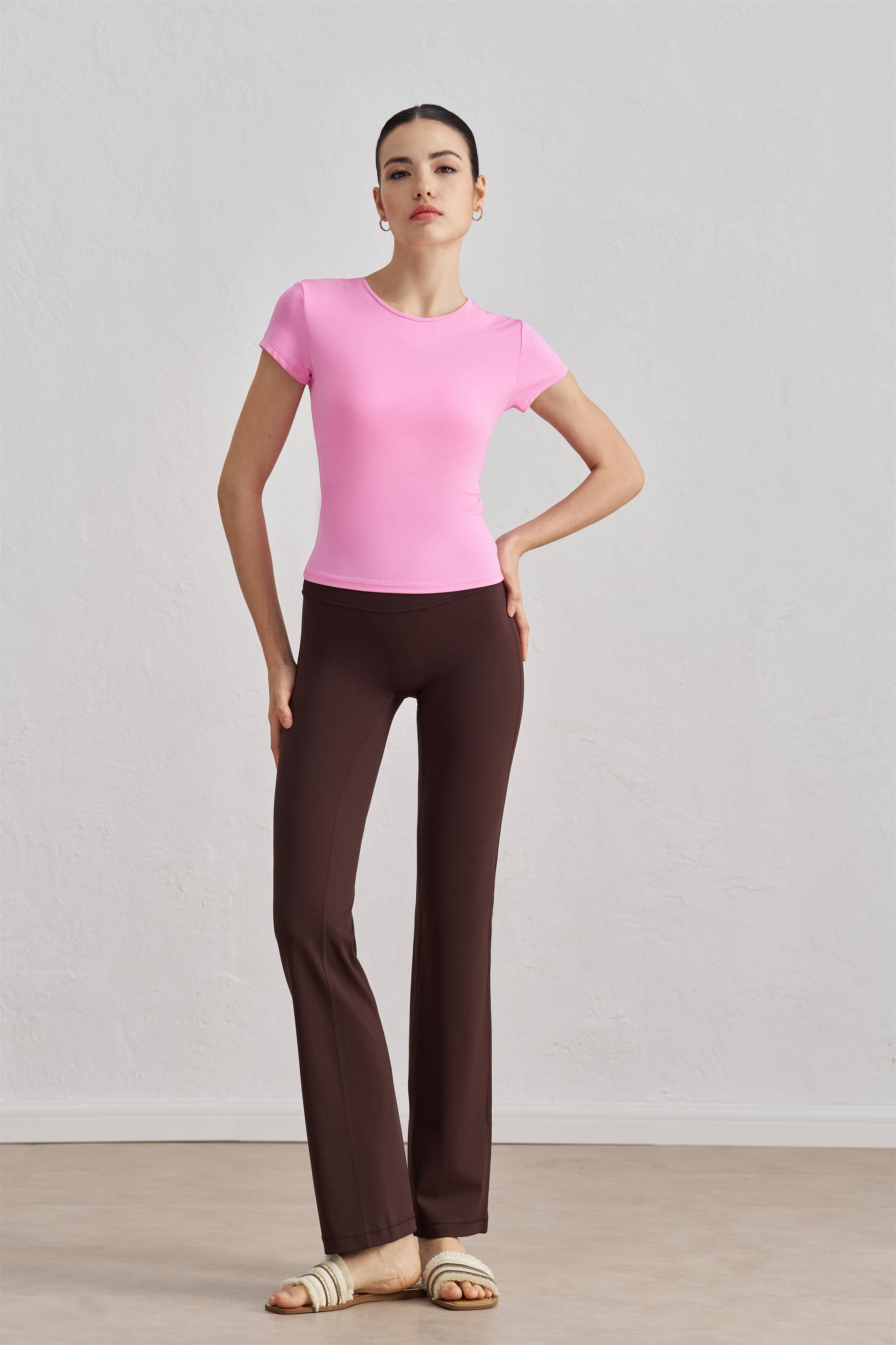 Tessa Crew Neck Sculpting T-Shirt