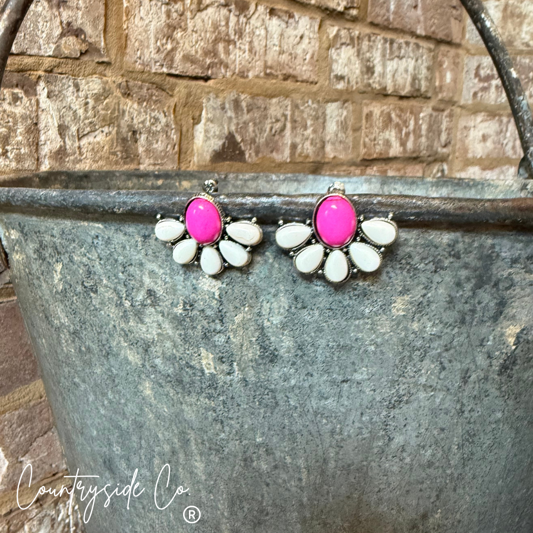 Pink Cadillac Earrings