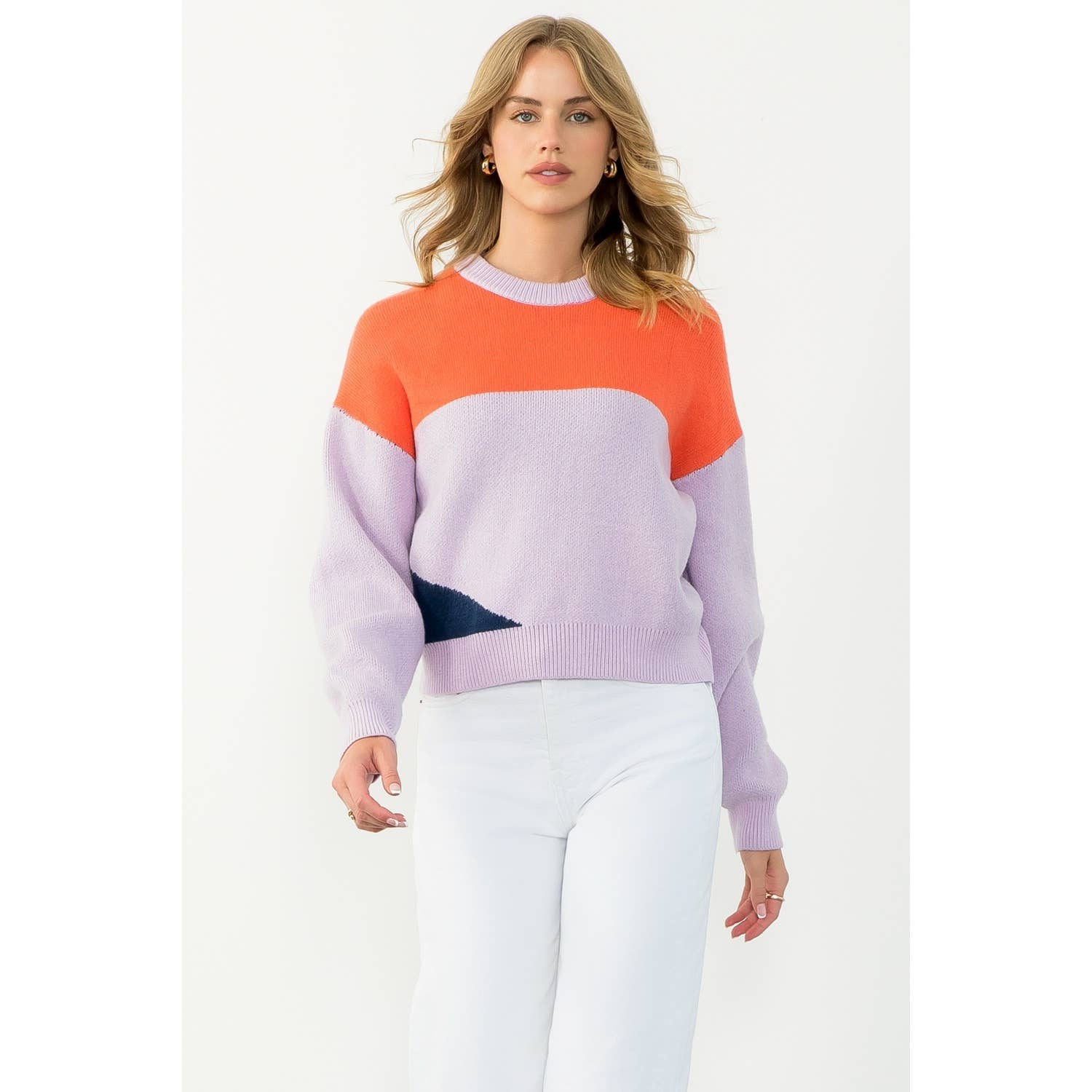 Sunset Colorblock Cozy Sweater