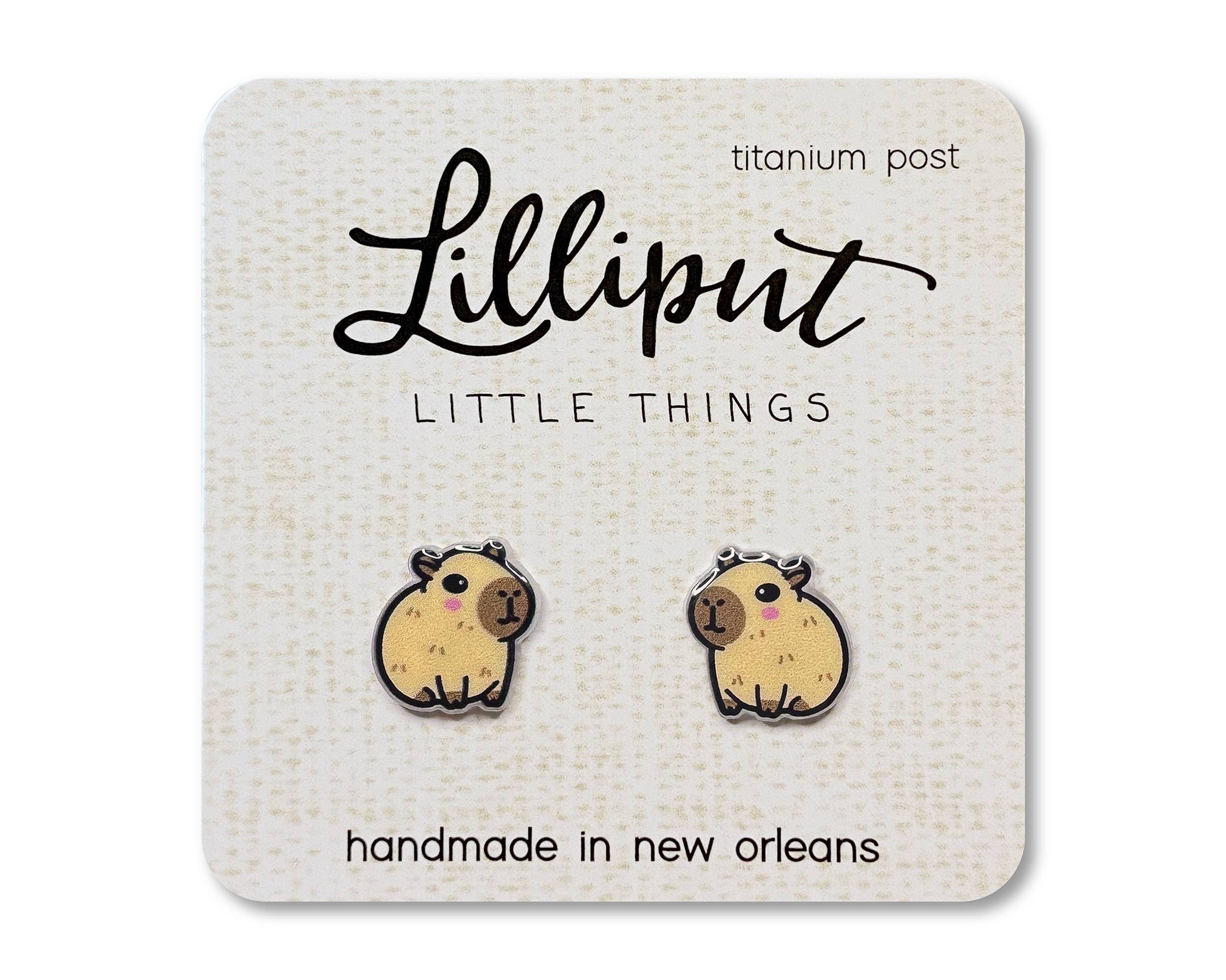 Capybara Earrings