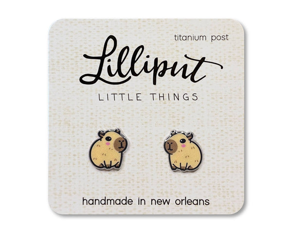 Capybara Earrings