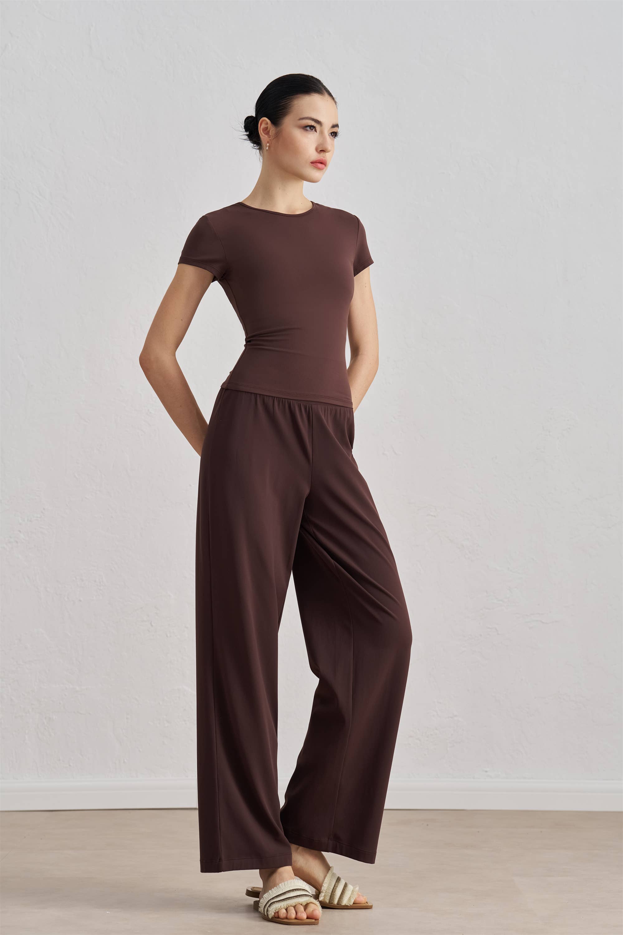 Tessa Crew Neck Sculpting T-Shirt