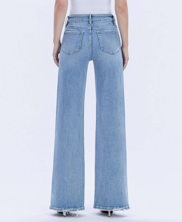 Vervet HIGH RISE FULL LENGTH WIDE JEANS