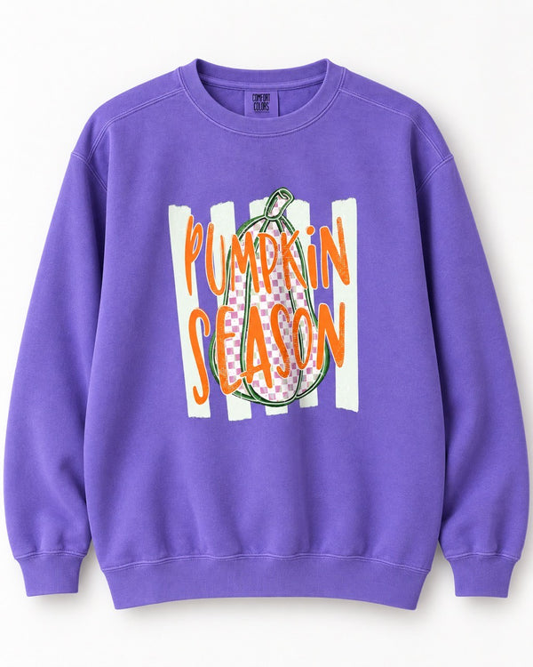 Purple Pumpkin Season Comfort Crew