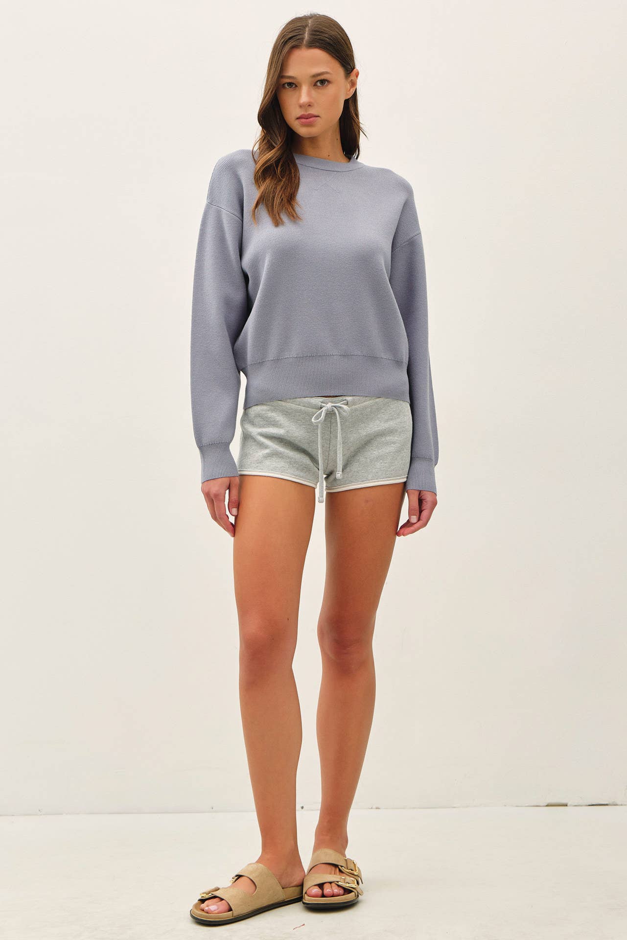 BOYFRIEND FIT PULLOVER SWEATER