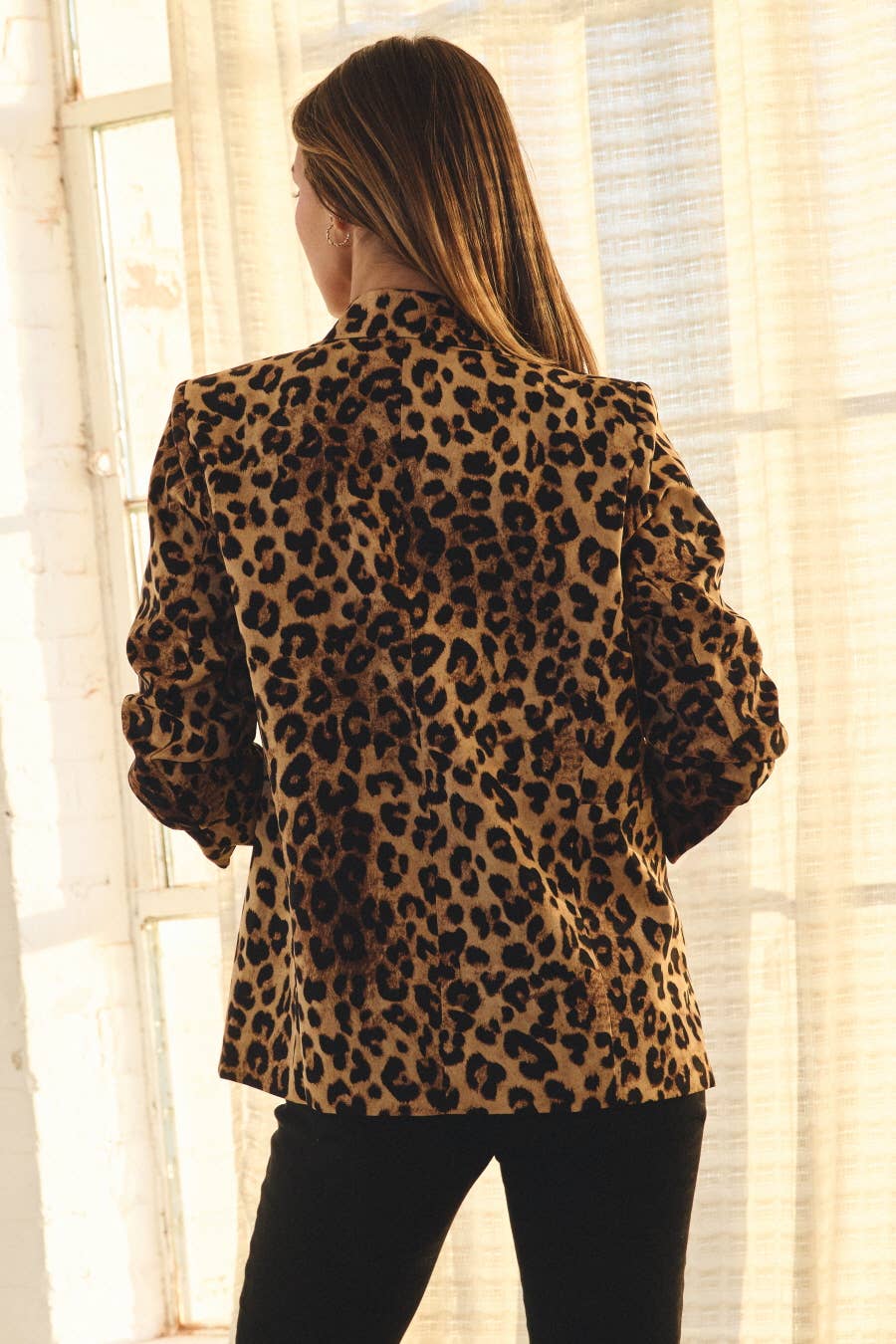The Wild Luxe Pleated Blazer