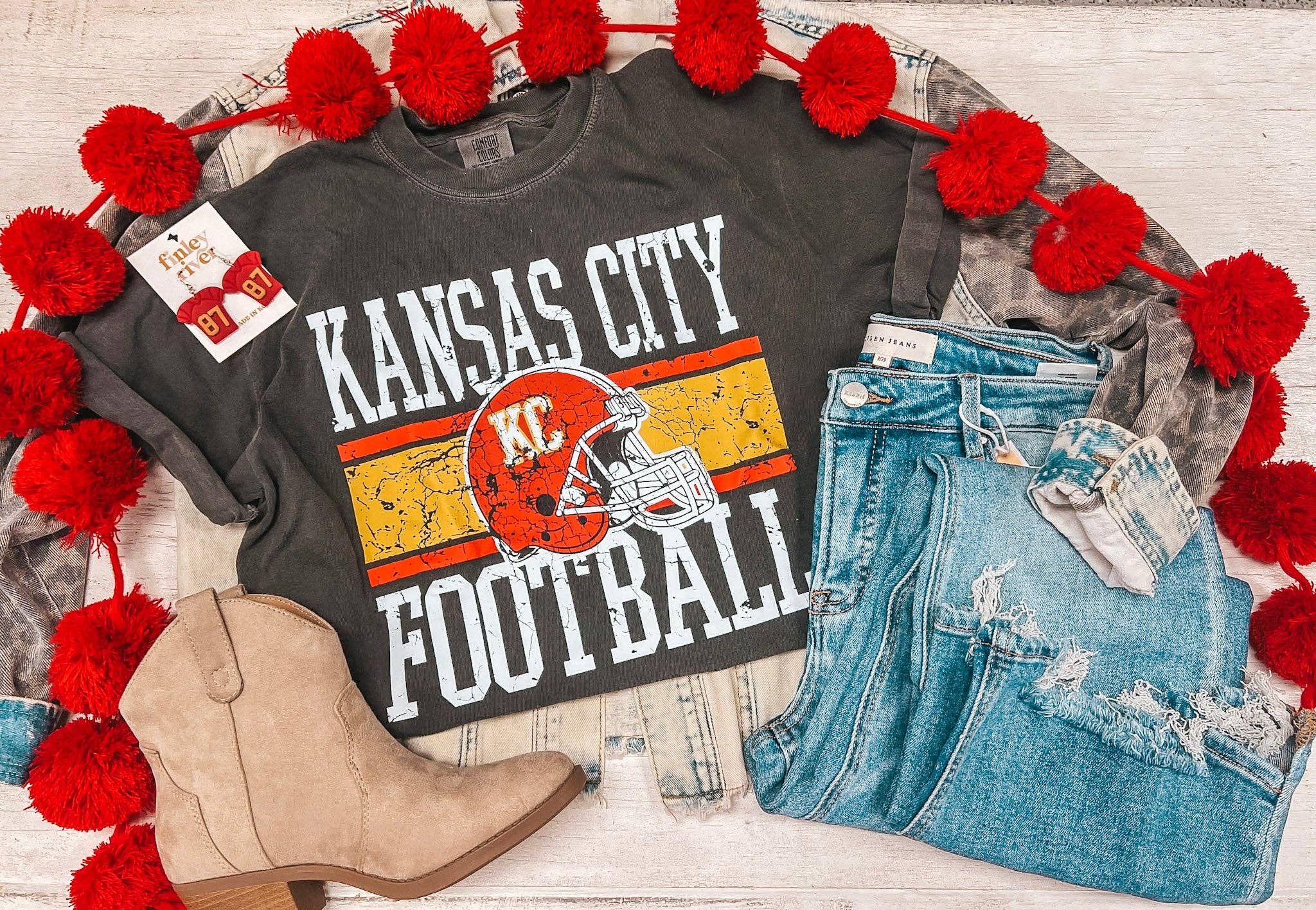 KANSAS CITY TRENDY BLOCK TEE