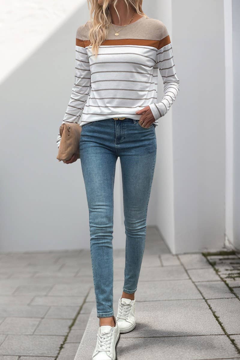 Vintage Striped Long Sleeve