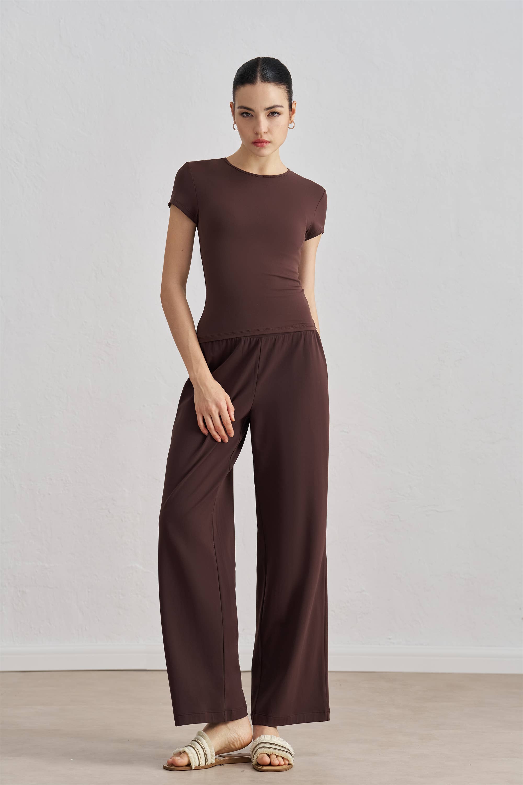 Tessa Crew Neck Sculpting T-Shirt