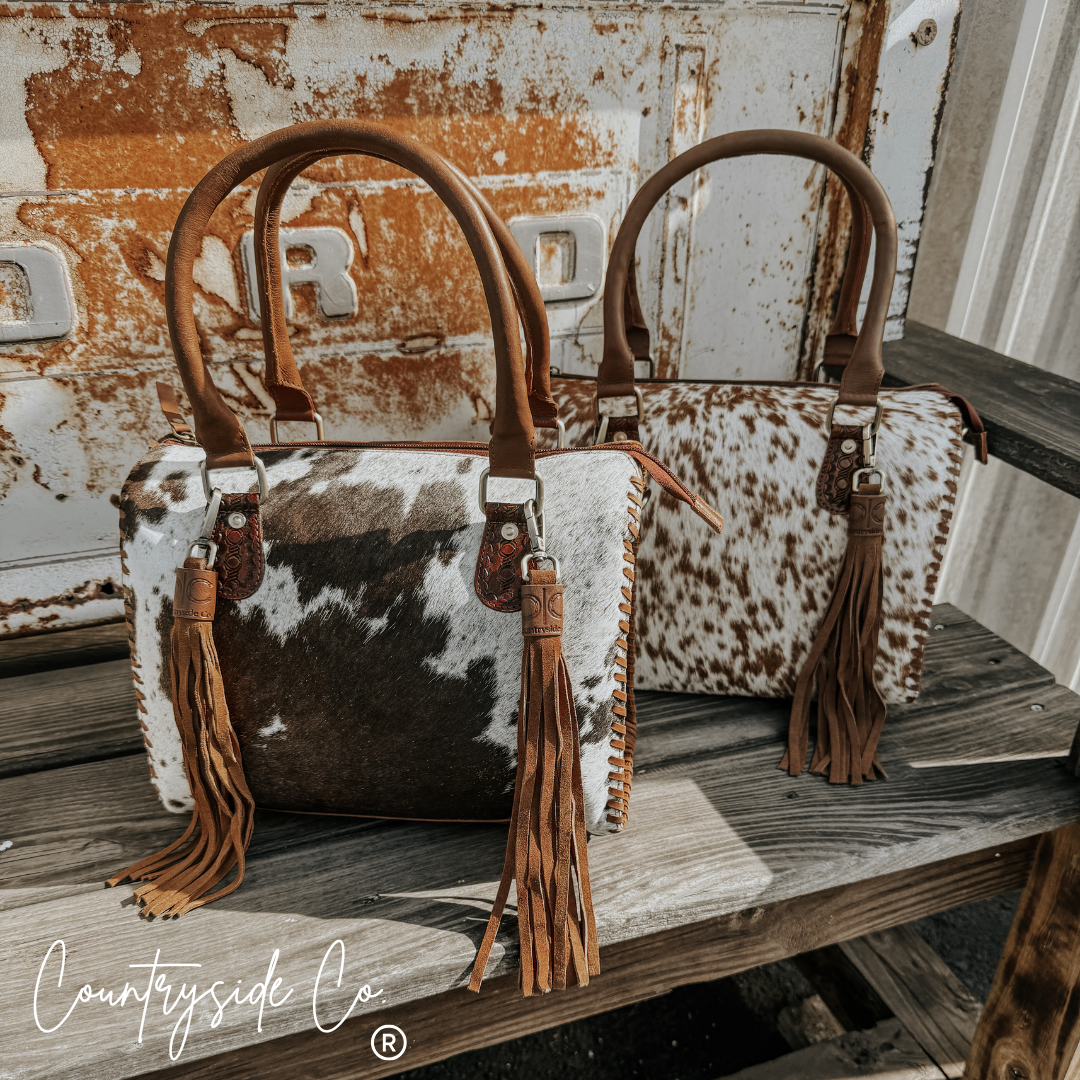 Signature Brown Cowhide Soft Speedy Bag