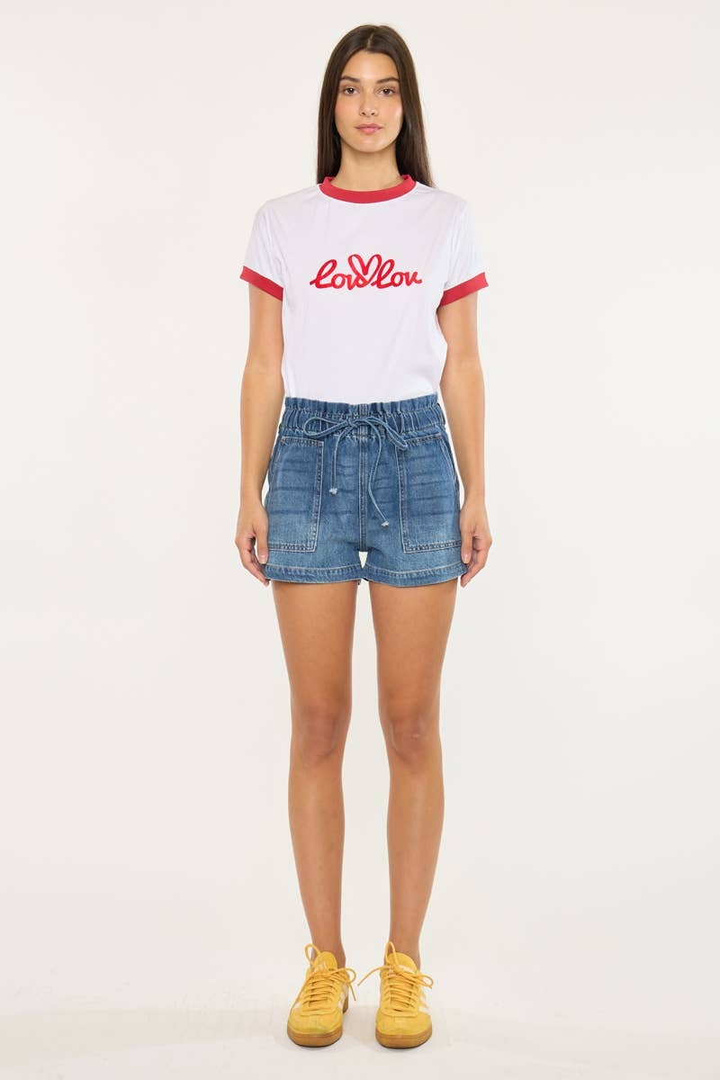 Kan Can PAPER BAG SHORTS