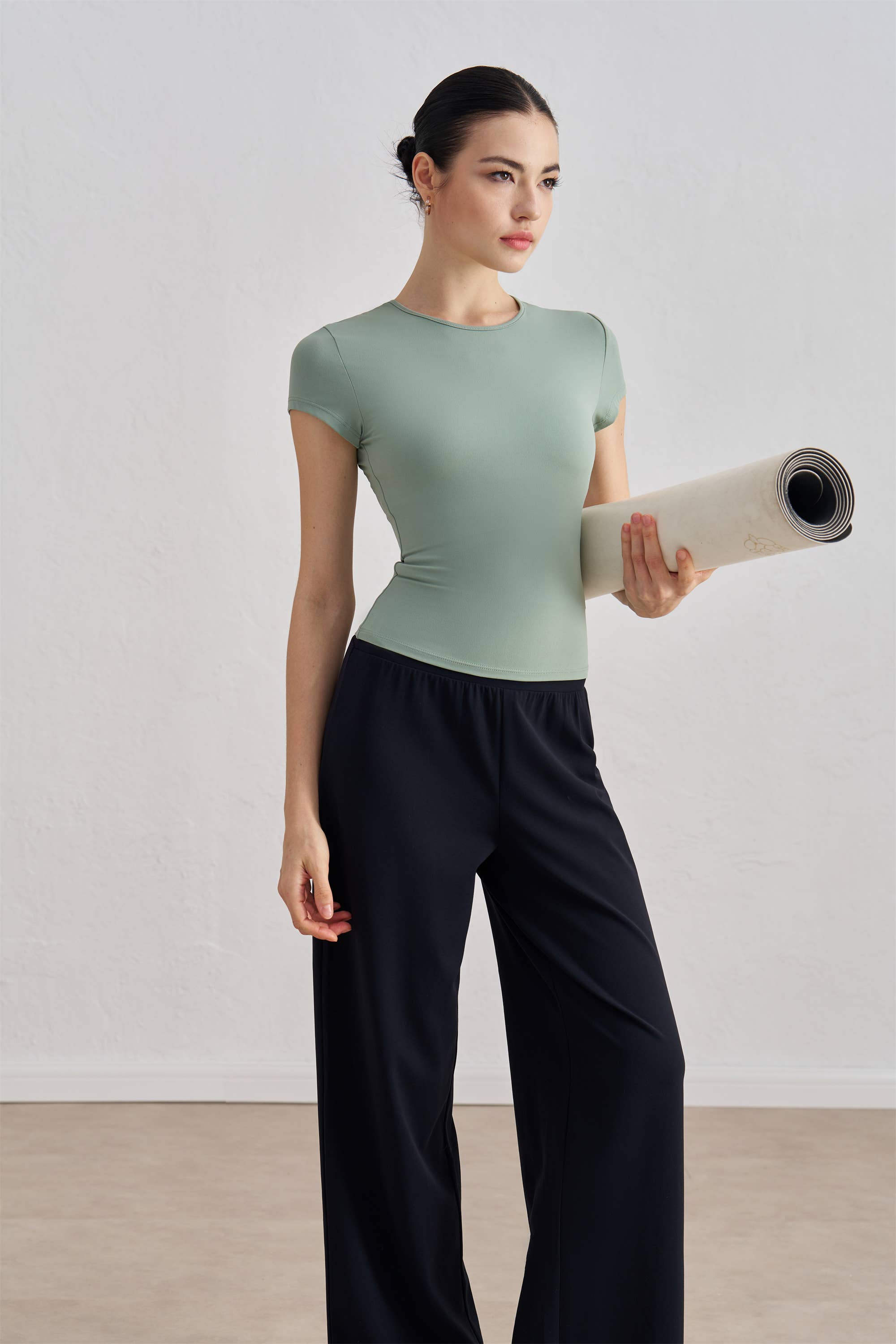 Tessa Crew Neck Sculpting T-Shirt