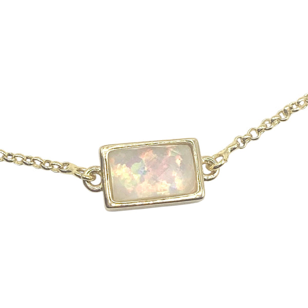 Opalite radiance adjustable bolo bracelet Taylor
