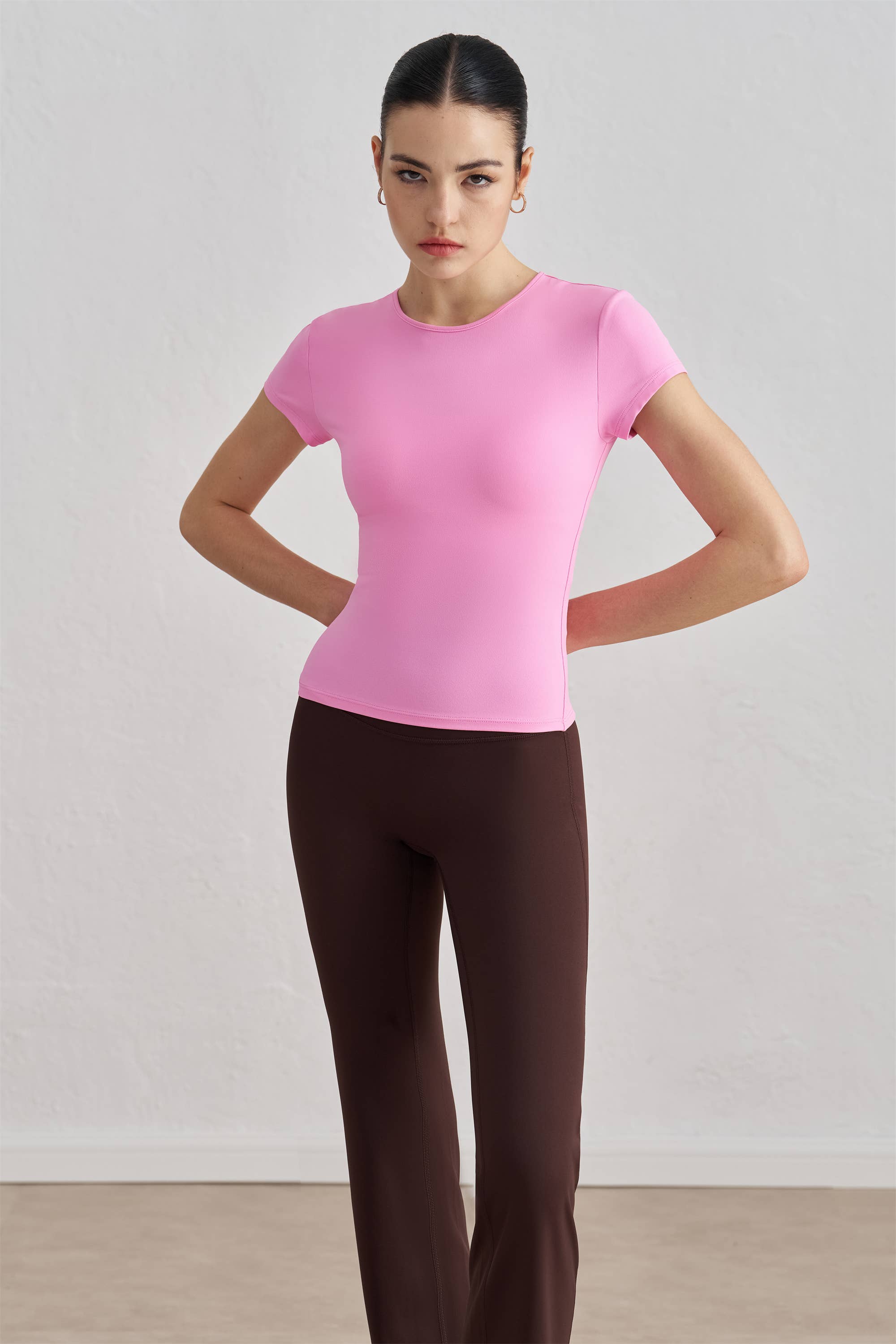 Tessa Crew Neck Sculpting T-Shirt