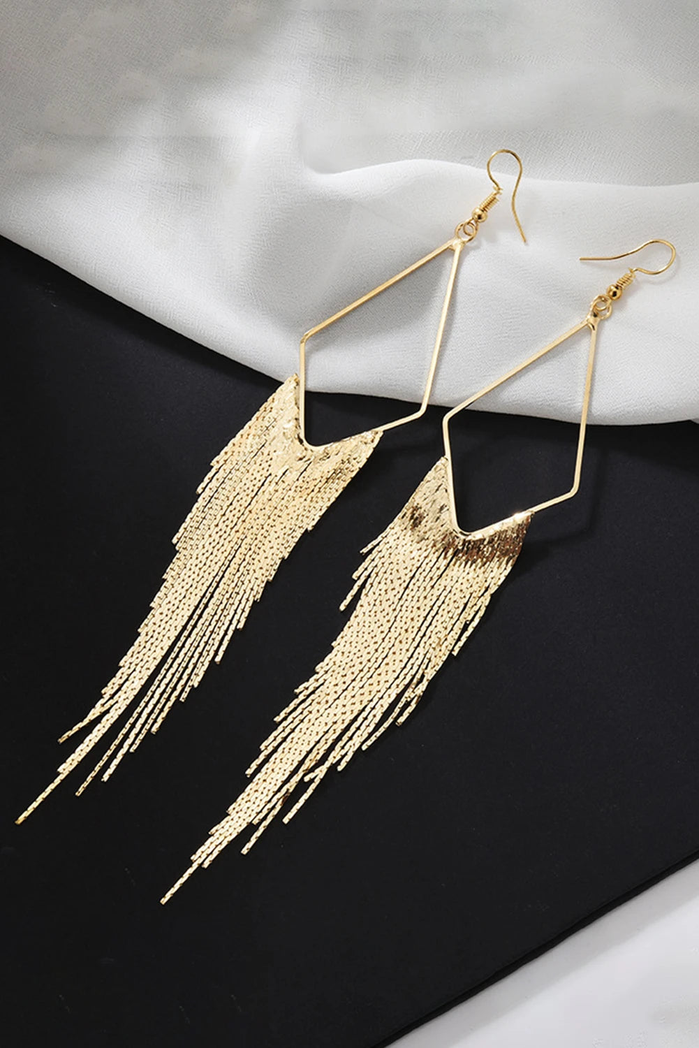 Tassel Long Chain Dangle Earrings