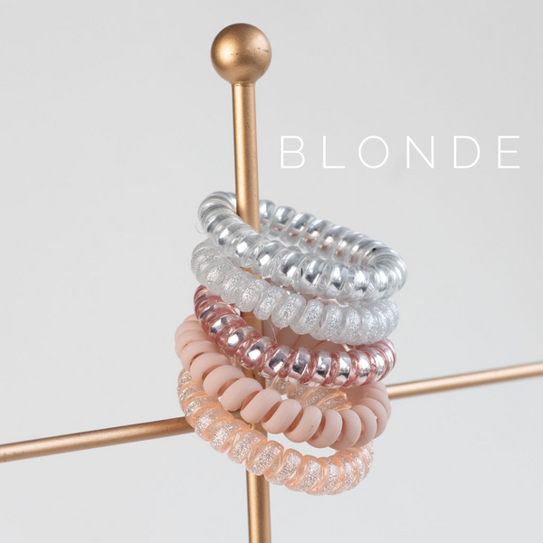 Large Lauren Lane Hair Coil Set in Blonde