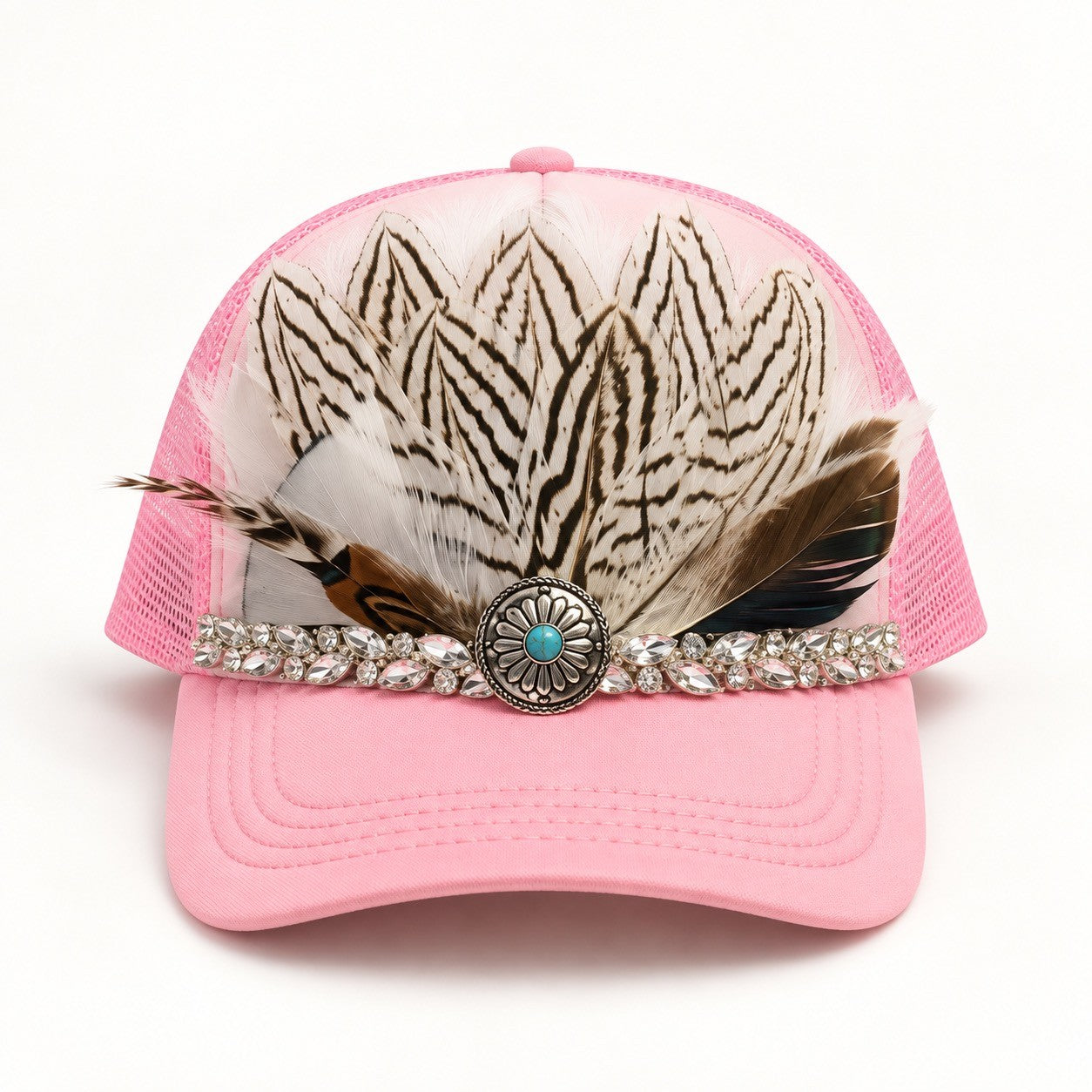 Rhinestone Cowgirl Trucker Snapback