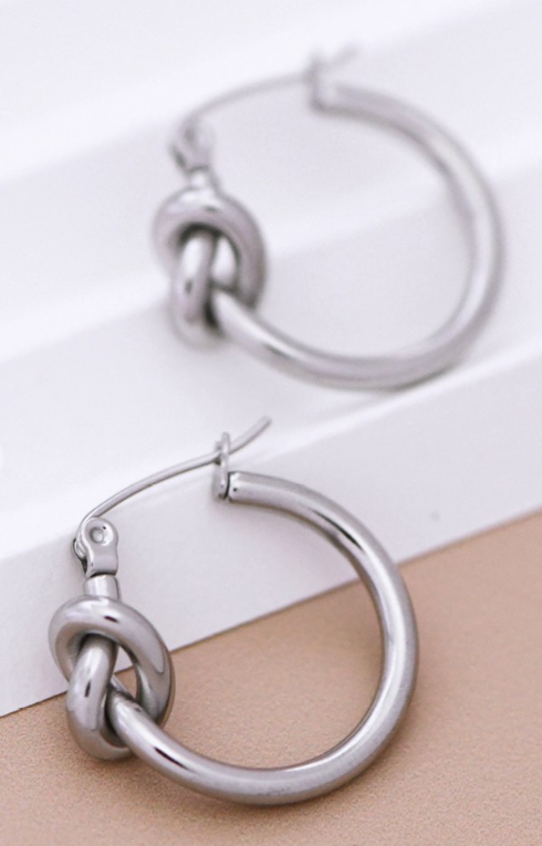 Forever Knot Hoops