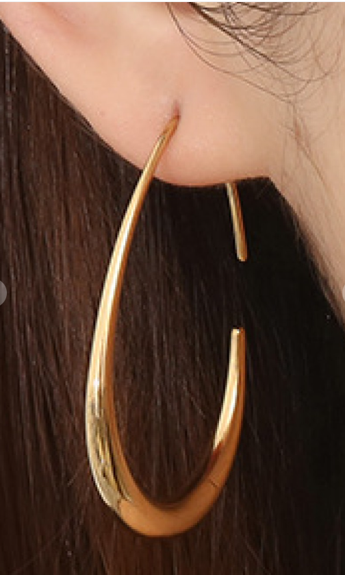 Golden Everyday Hoops