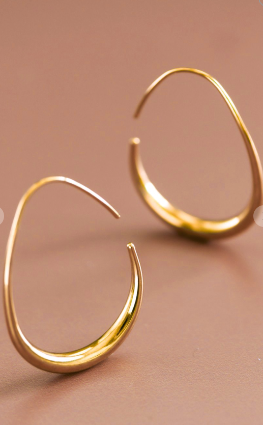 Golden Everyday Hoops