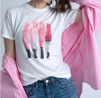 BRUSHWORK MUSHIE TEE - CPRESS