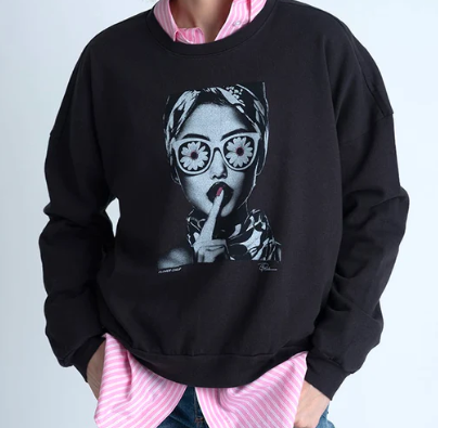 FLOWER CHILD COZY SWEATSHIRT