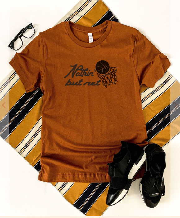 PRE-ORDER Nothin' but net tee