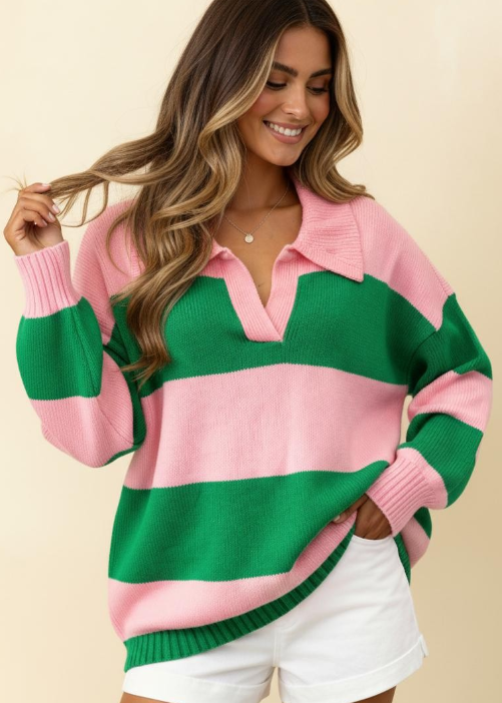 The Colorblock Crush Sweater