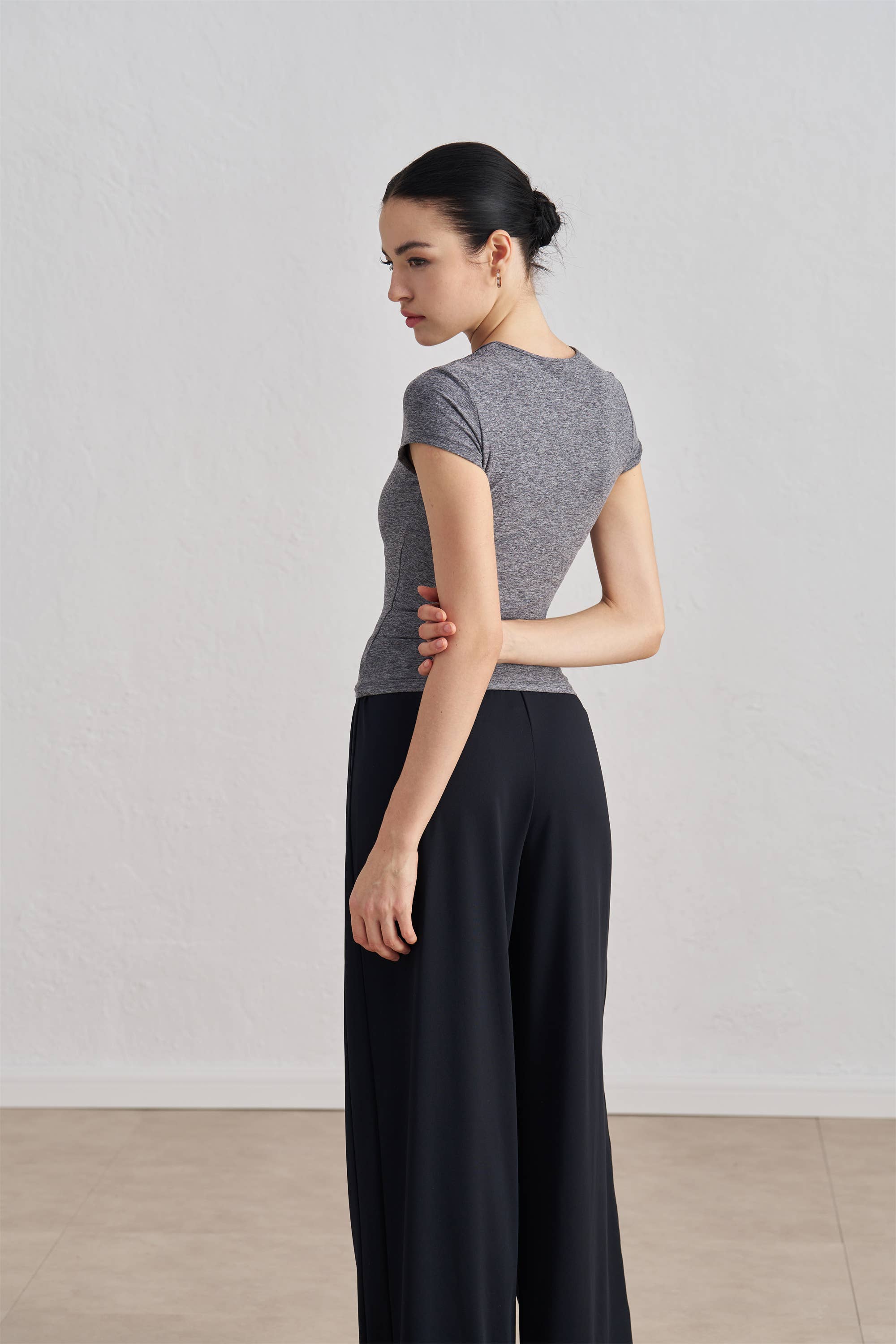 Tessa Crew Neck Sculpting T-Shirt