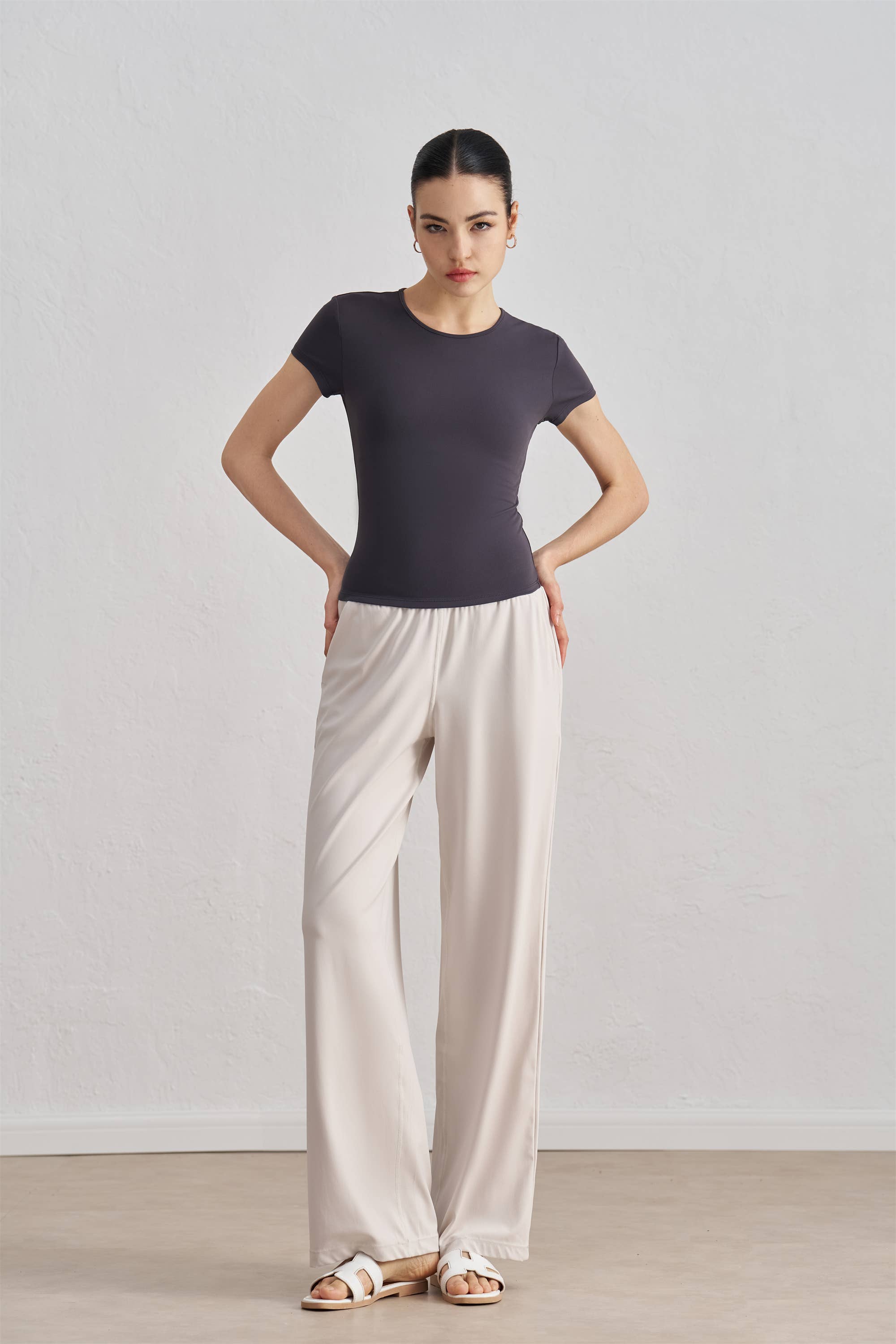 Tessa Crew Neck Sculpting T-Shirt