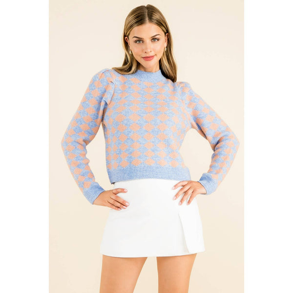 The Pastel Diamond Dream Sweater