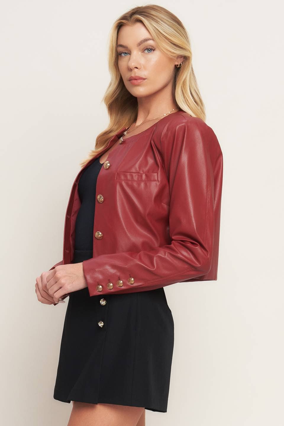 Moto Muse - Faux Leather Jacket