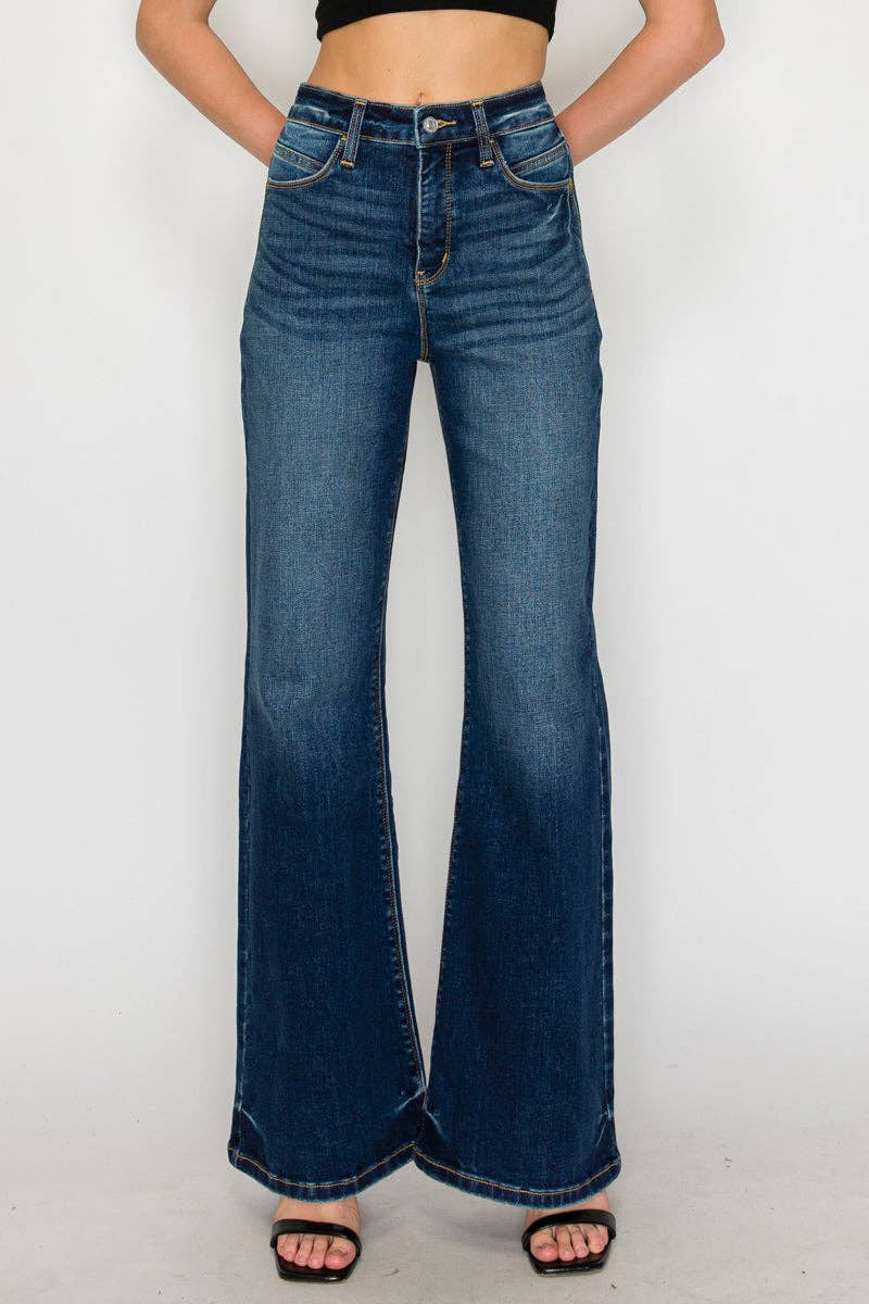Tummy Control High Rise Holly Flare Jeans
