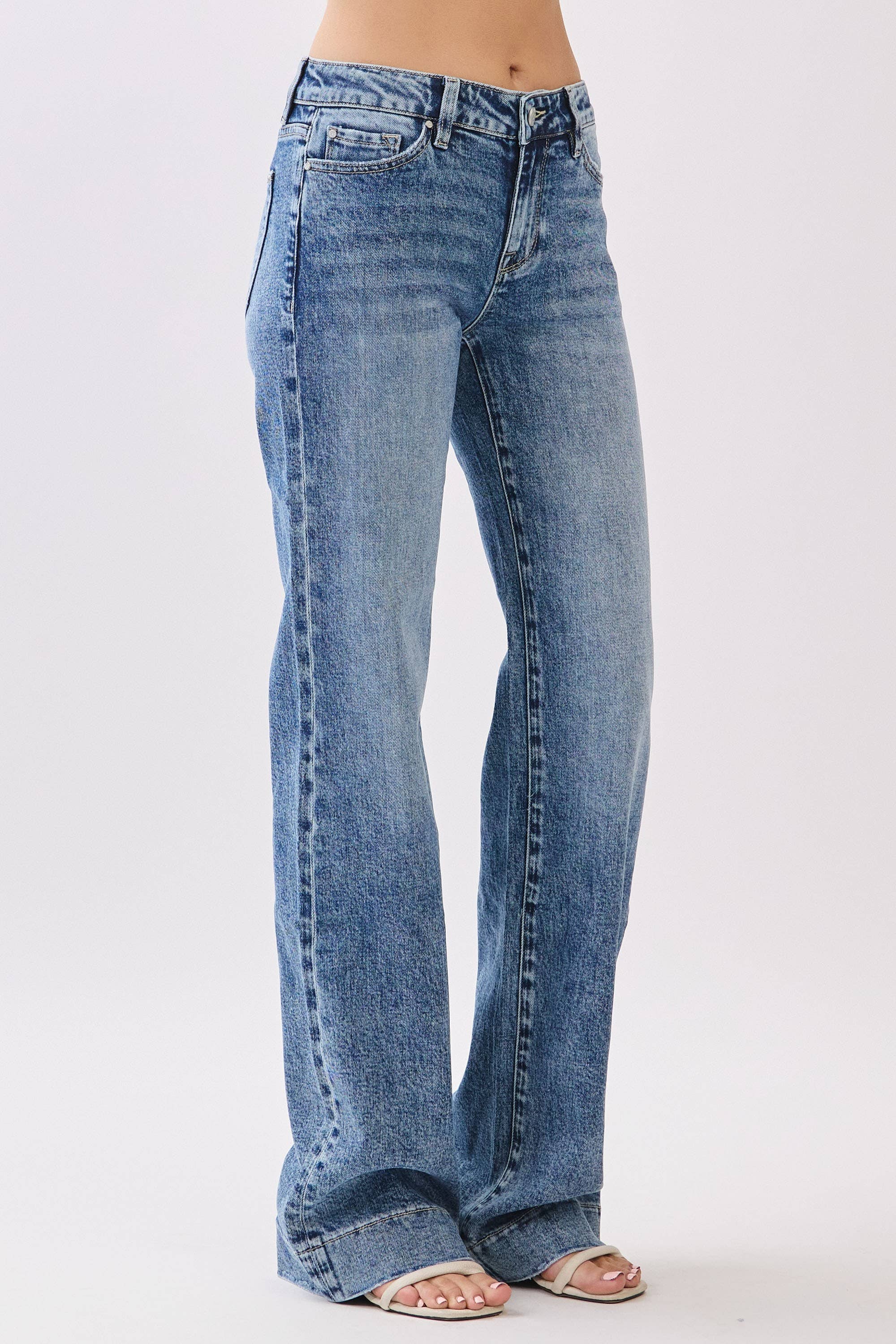 The Pale Rebel Mid Rise Jean