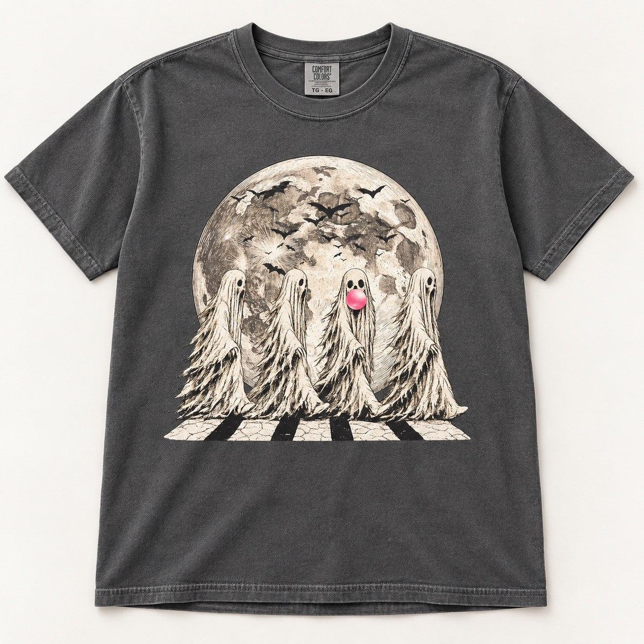 Spooky Crosswalk Bubble Tee 👻