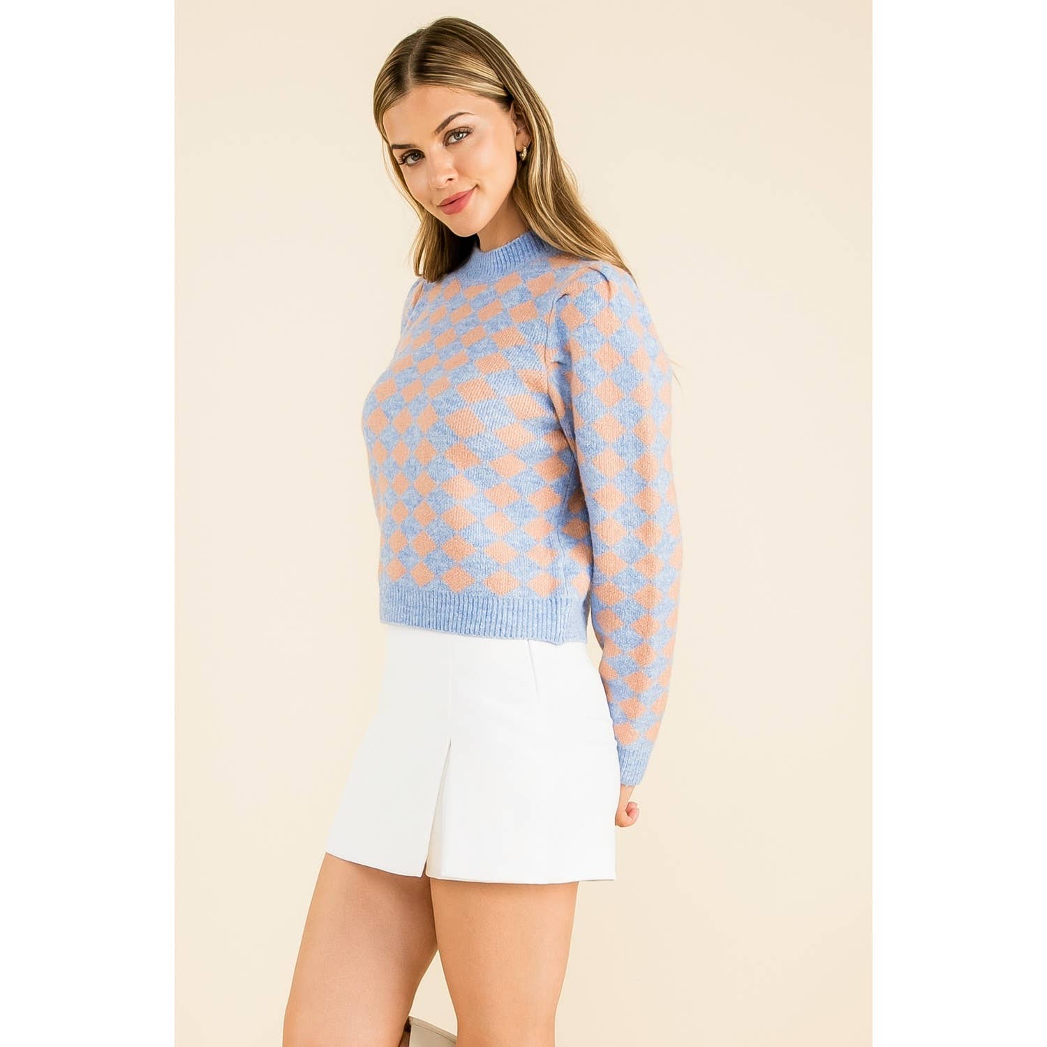The Pastel Diamond Dream Sweater