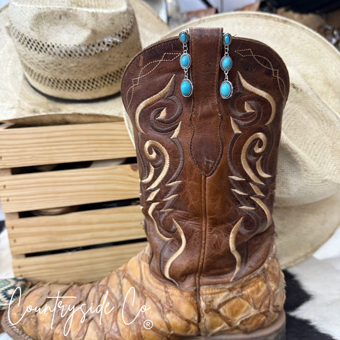 Turquoise Drop Dangle Earrings