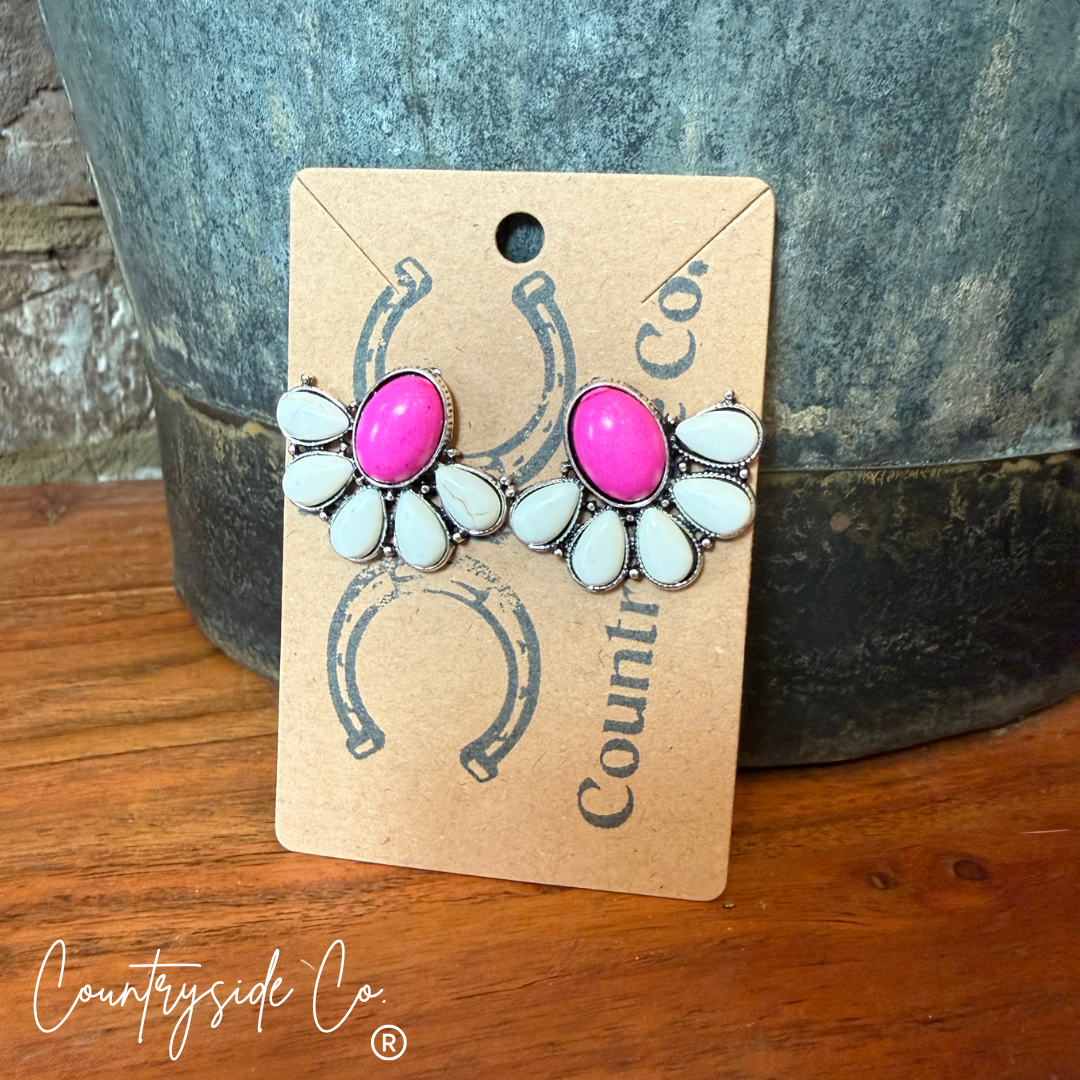 Pink Cadillac Earrings