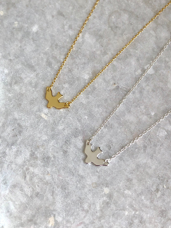 Peace Dove Pendant Necklace