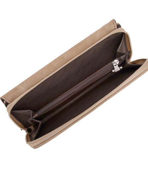 Montana West Aztec Wallet - Tan