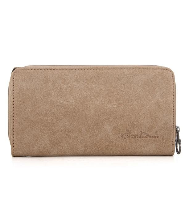 Montana West Aztec Wallet - Tan